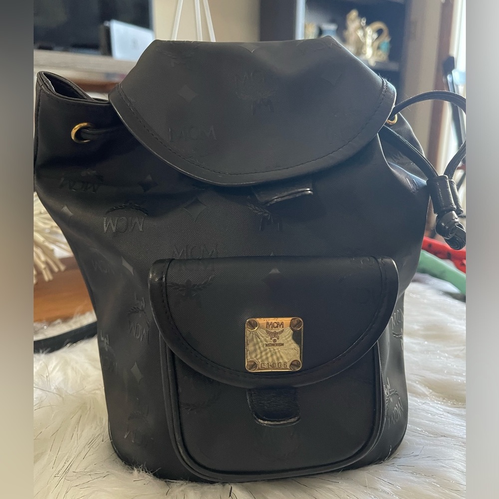 Vintage MCM mini backpack